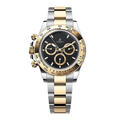 Racing Chronograph 40 – Black Dial | Bicolor Stainless Steel & Gold Tone Bracelet