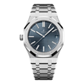 Octagon 41 – Midnight Blue Dial | Steel Bracelet & Brushed Bezel