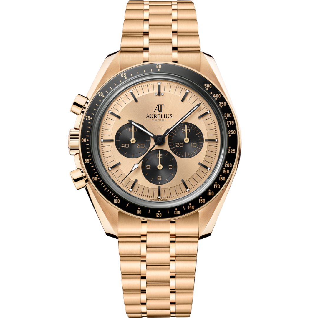 Master Chronograph 42 – Black Dial | Steel Bracelet & Tachymeter Bezel