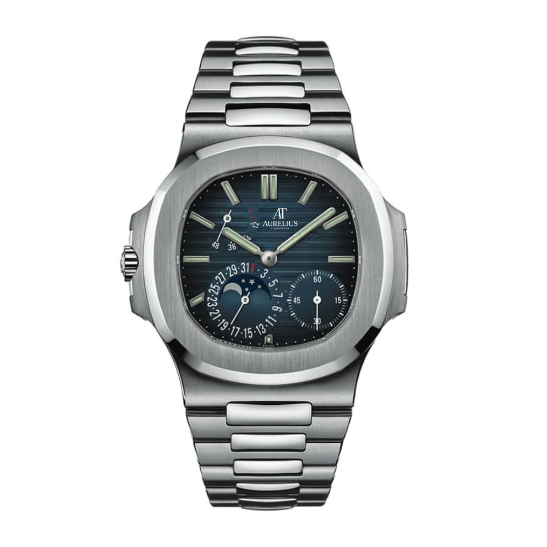 Integrated Complication 40 – Blue Dial | Steel Bracelet & Multi-Function Display