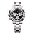 Racing Chronograph 40 – Black Dial | Silver Tone Case & Tachymeter Bezel