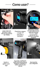 Enchedor de pneus digital com 3 bicos – AirPistol